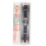 TWO SWATCH WATCHES