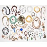 A QUANTITY OF DESIGNER COSTUME JEWELLERY