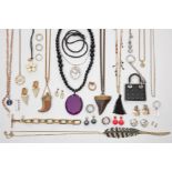 A QUANTITY OF DESIGNER COSTUME JEWELLERY