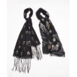 ALEXANDER MCQUEEN - TWO SCARVES