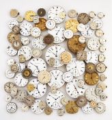 APPROXIMATELY 85 WATCH MOVEMENTS, FOR SPARES OR REPAIRS