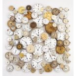 APPROXIMATELY 85 WATCH MOVEMENTS, FOR SPARES OR REPAIRS