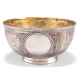 SHAKESPEARE INTEREST: A VICTORIAN SCOTTISH SILVER BOWL