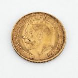 GEORGE V, HALF SOVEREIGN, 1913