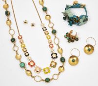 A QUANTITY OF DESIGNER COSTUME JEWELLERY