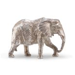 PATRICK MAVROS: A STERLING SILVER ELEPHANT