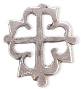 A ROMAN SILVER BROOCH