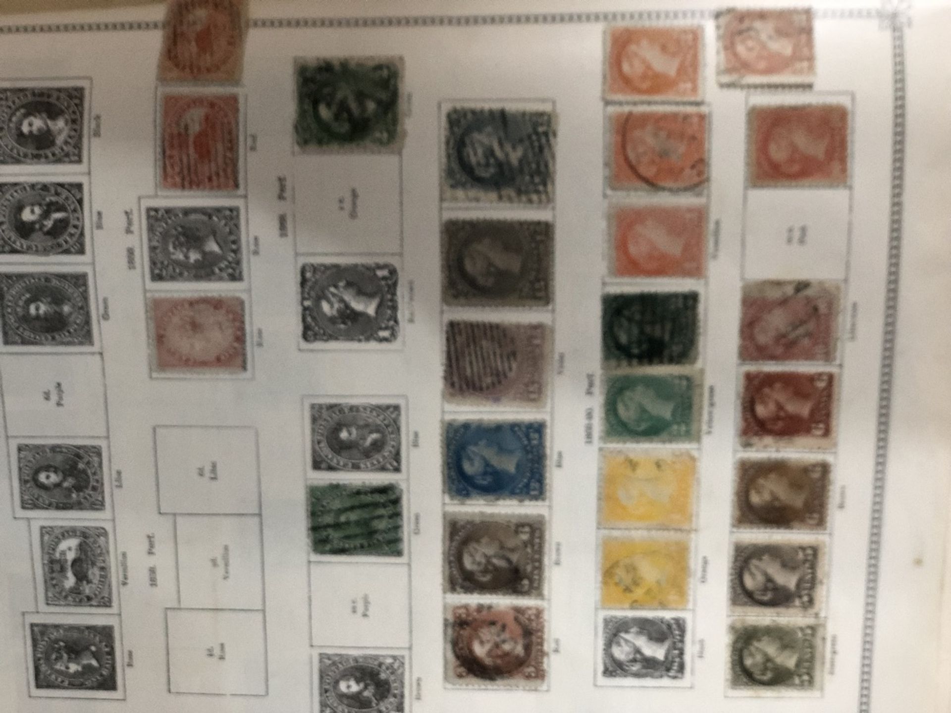 IDEAL STAMP ALBUM VOLUME 1, A-Z, 1840-1916 - Bild 10 aus 14