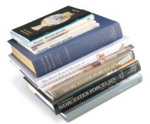 A GROUP OF REFERENCE BOOKS, WORCESTER PORCELAIN