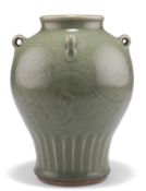 A CHINESE CELADON VASE