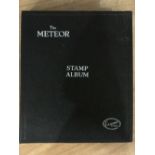 METEOR STAMP ALBUM