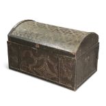 AN ISLAMIC 19TH CENTURY DOME-TOP TRUNK