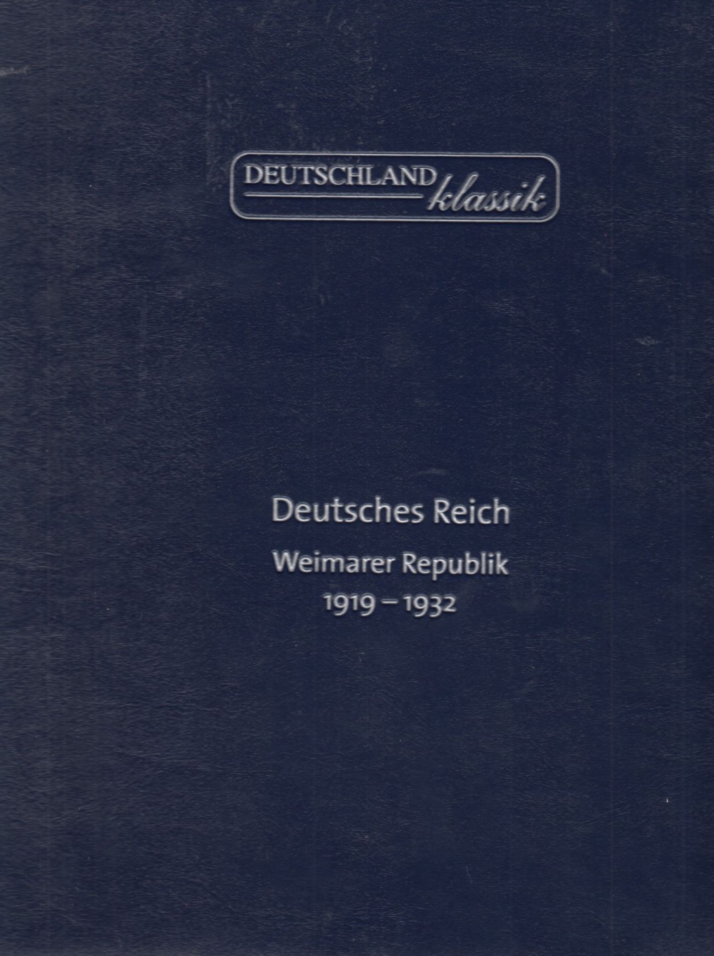 DEUTSCHES REICH WEIMARER REPUBLIK 1919-1932 ALBUM - Bild 2 aus 5