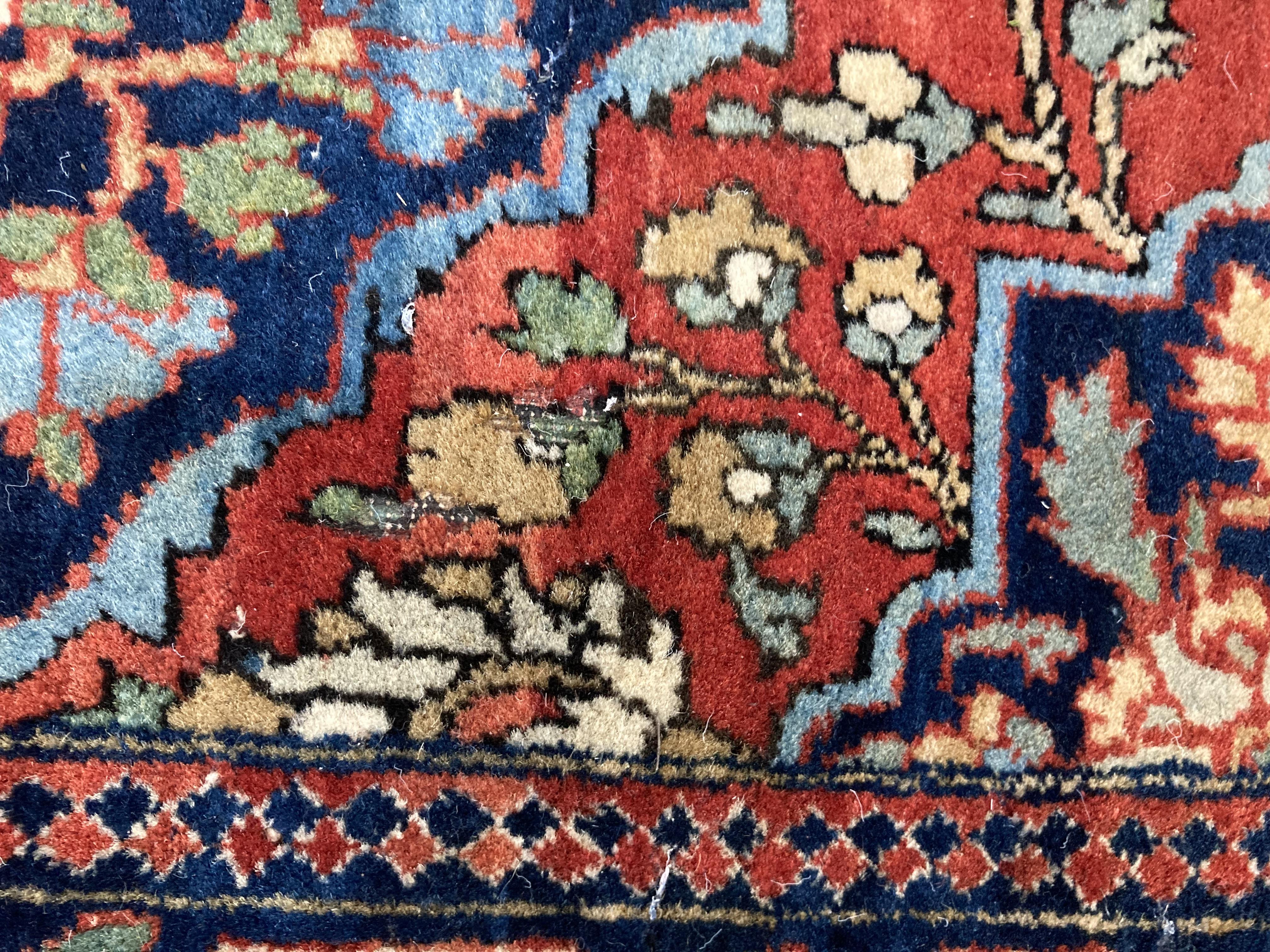 A PERSIAN KASHAN SMALL CARPET - Bild 8 aus 10