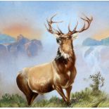 SCOTTISH SCHOOL (19TH CENTURY), HIGHLAND STAG