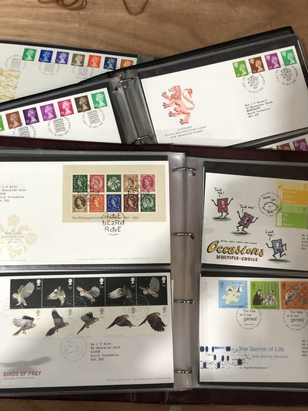 GB FDC ALBUMS 1980-2003