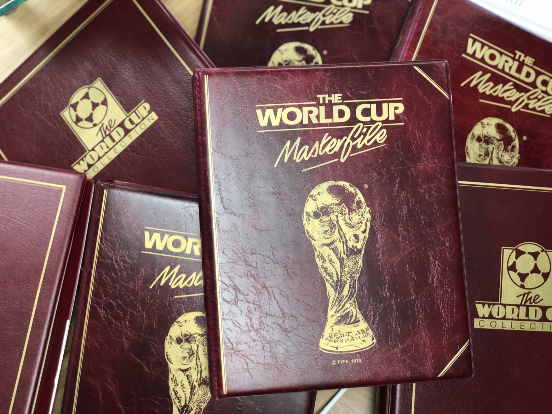 THE WORLD CUP MASTERFILE, SEVEN ALBUMS