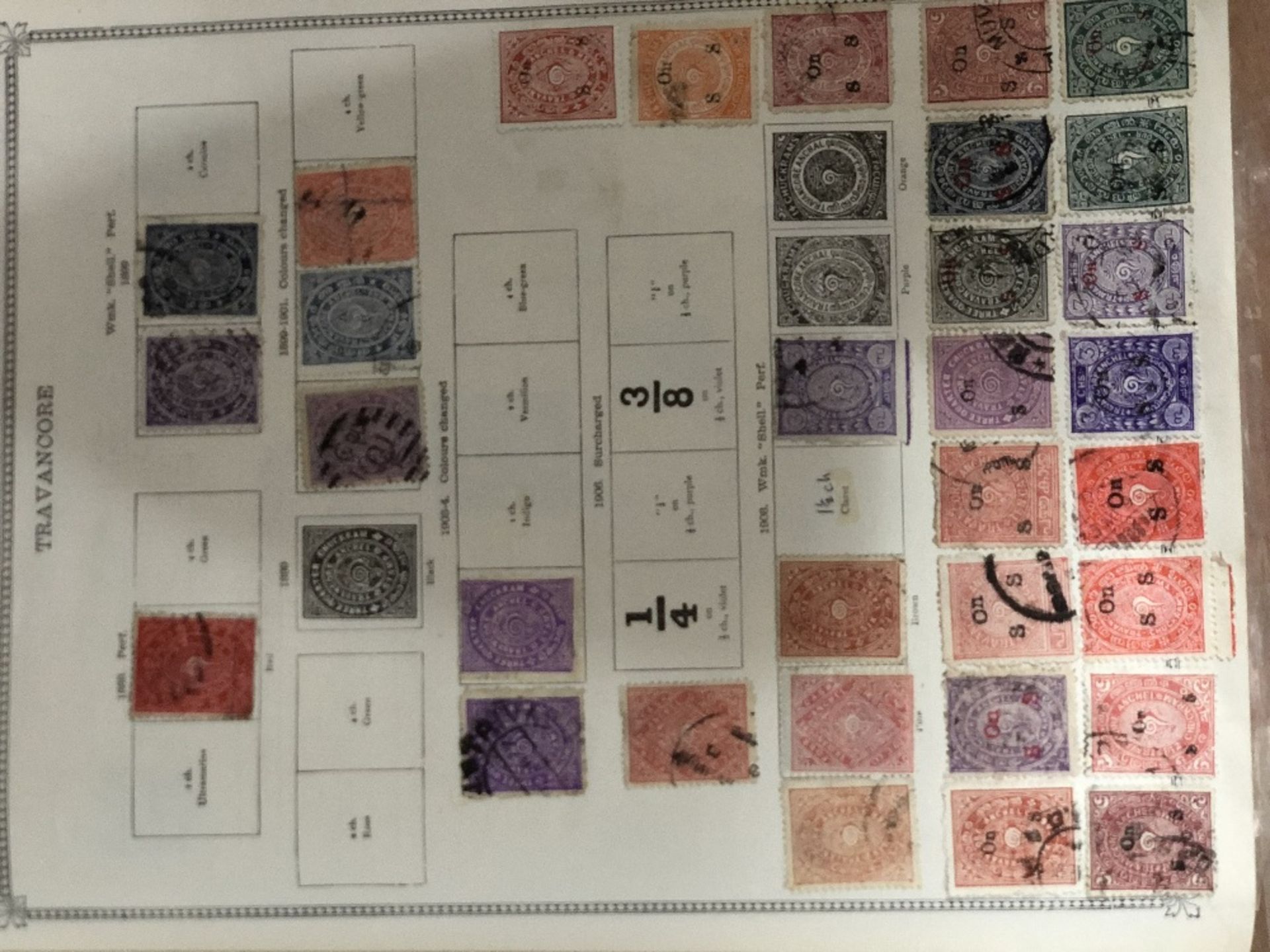 IDEAL STAMP ALBUM VOLUME 1, A-Z, 1840-1916 - Bild 14 aus 14