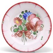 A FRENCH FAÏENCE PLATE, LES ISLETTES