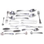 ASSORTED SILVER FLATWARE, INCLUDING PROVINCIAL