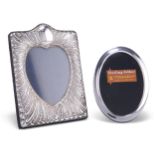 TWO SILVER PHOTOGRAPH FRAMES