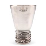 AN ELIZABETH II SILVER BEAKER