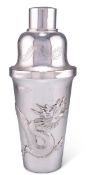 A CHINESE EXPORT COCKTAIL SHAKER
