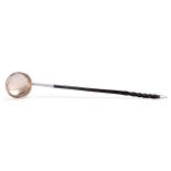 A SCOTTISH PROVINCIAL SILVER AND BALEEN TODDY LADLE