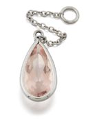 A MORGANITE PENDANT