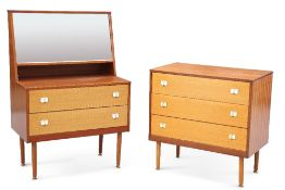 TWO 1950S CHESTS OF DRAWERS