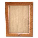 BOB HUNTER, A WRENMAN OAK PICTURE FRAME