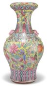 A CHINESE FAMILLE ROSE VASE