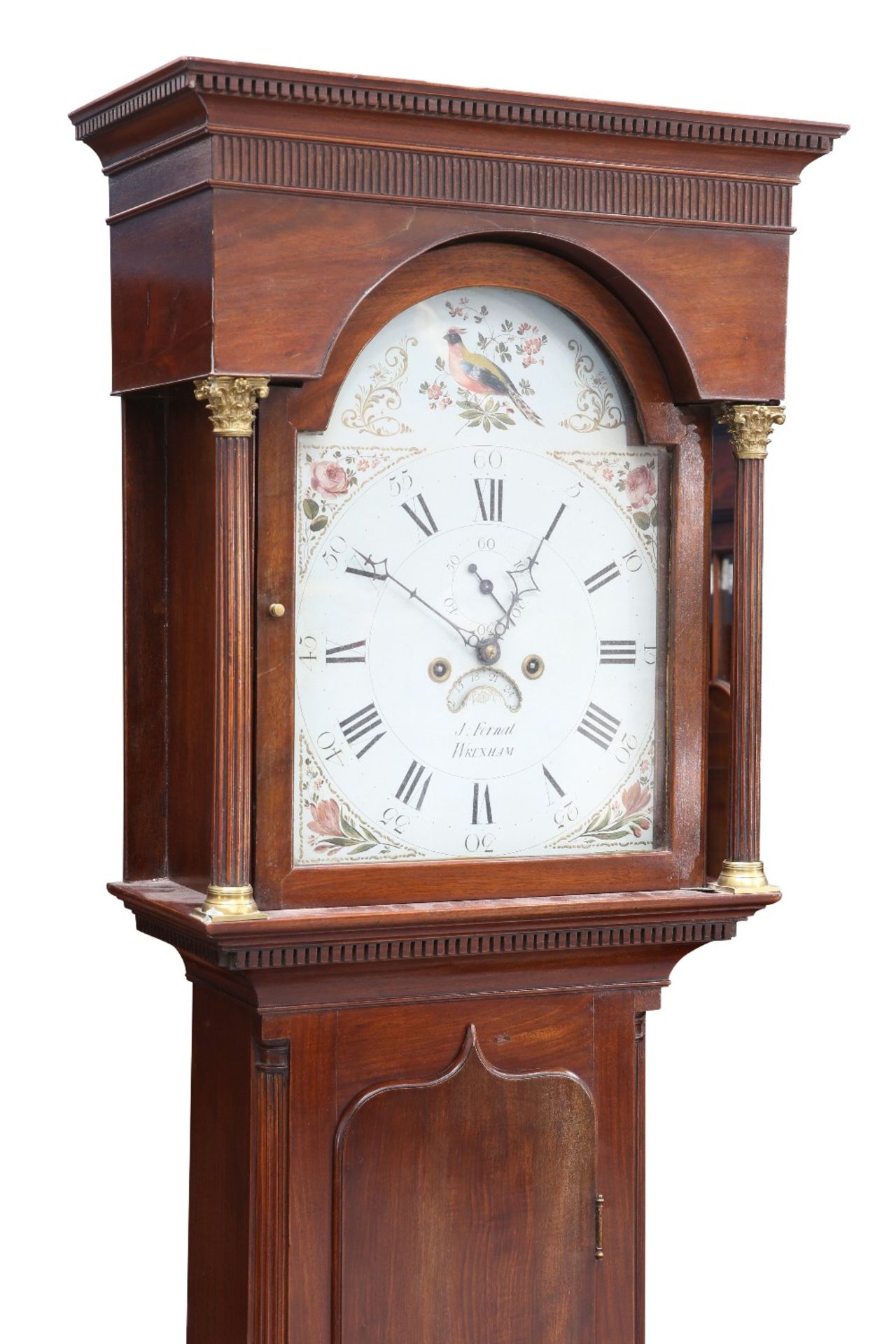 AN EARLY 19TH CENTURY WELSH MAHOGANY EIGHT-DAY LONGCASE CLOCK - Image 2 of 2