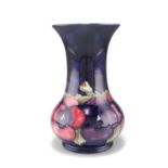 A WILLIAM MOORCROFT POTTERY VASE