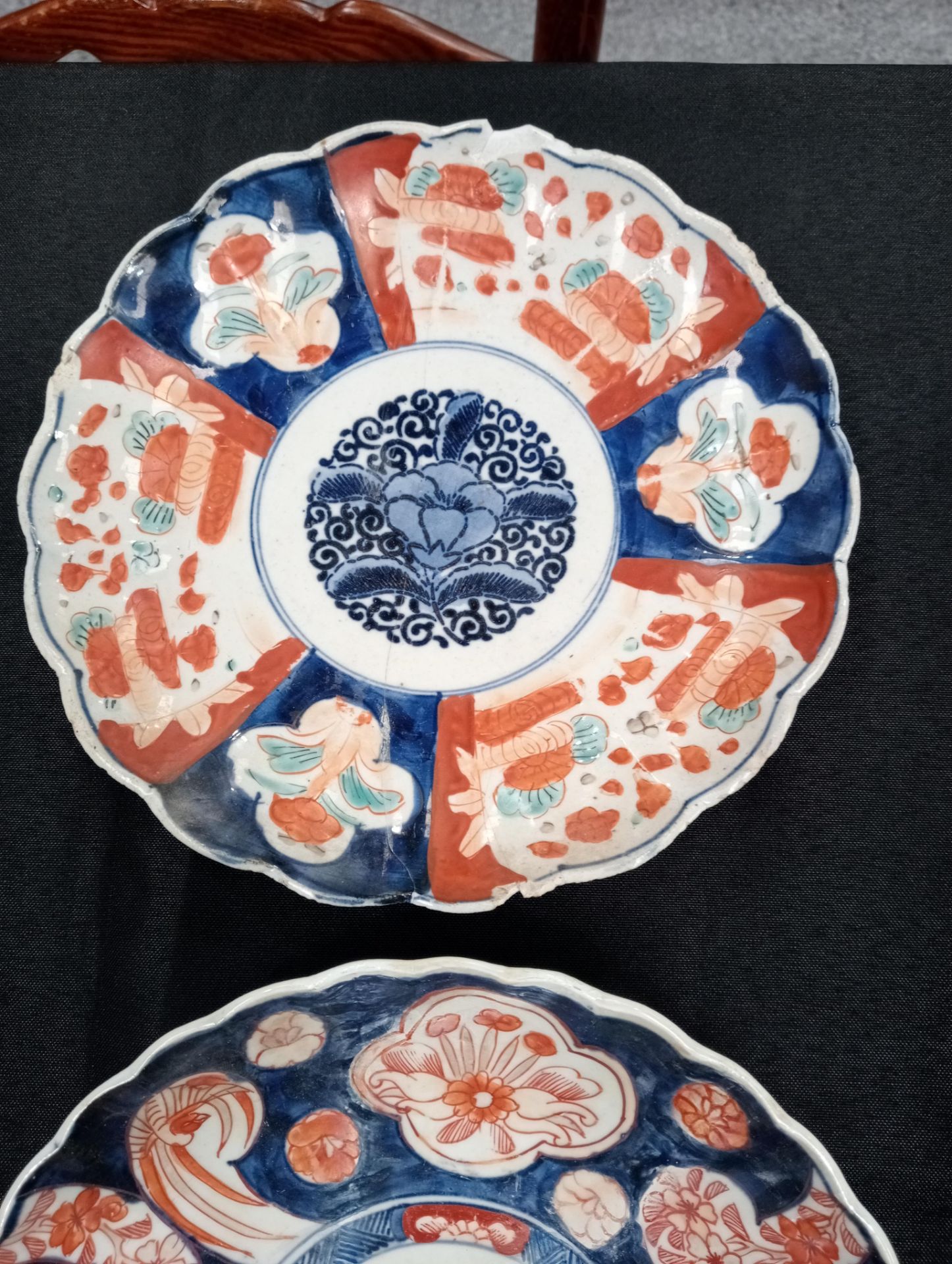 SEVEN JAPANESE IMARI PLATES - Bild 8 aus 8