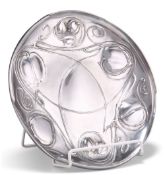 ARCHIBALD KNOX FOR LIBERTY & CO, "THE BOLLELLIN", A TUDRIC PEWTER DISH