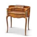 A LOUIS XV-STYLE GILT-METAL MOUNTED LADY'S WRITING DESK