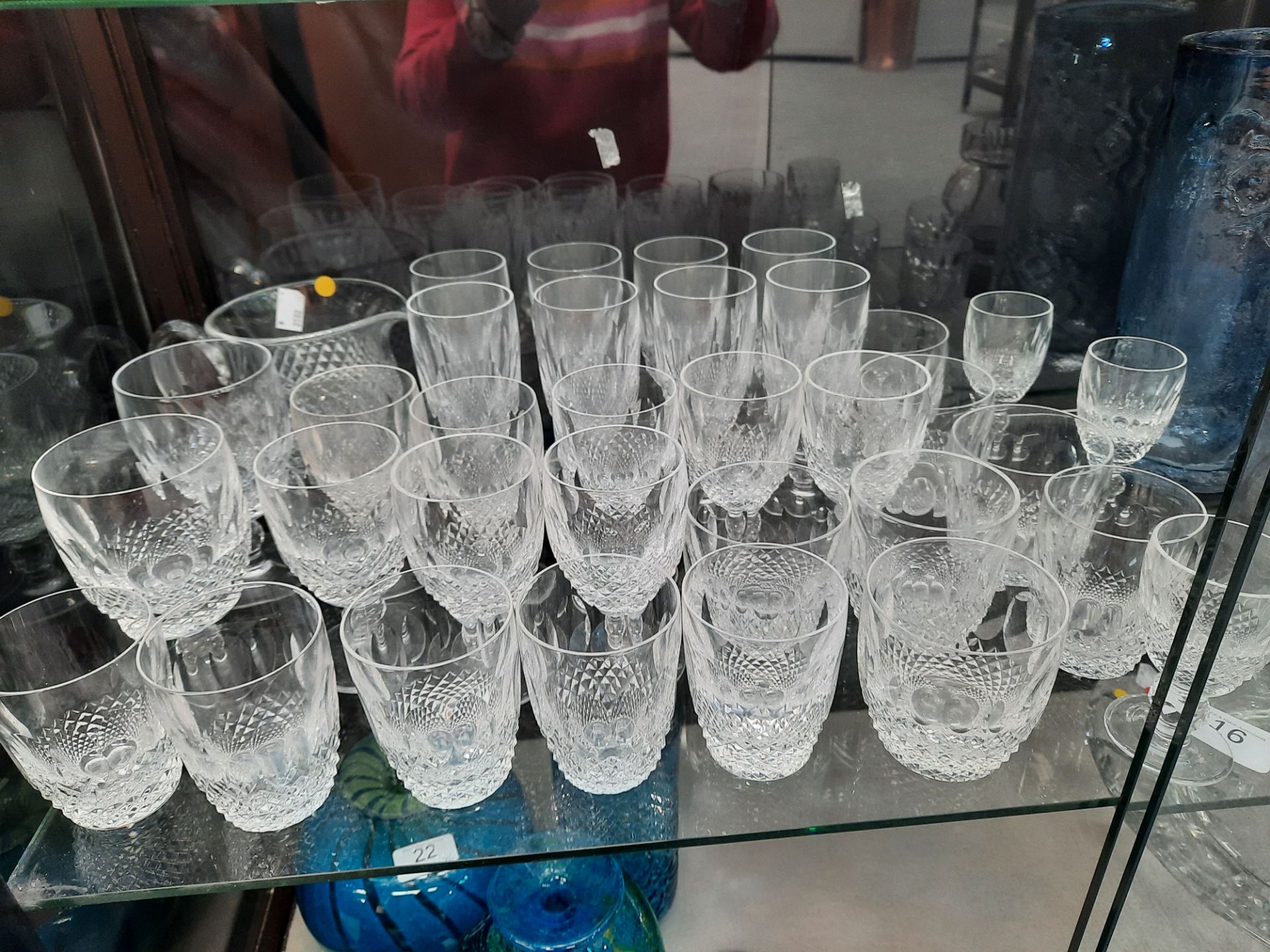 THIRTY-FOUR WATERFORD TABLE GLASSES - Image 2 of 4