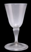 A SILESIAN STEM WINE GLASS, CIRCA 1760