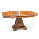 A FINE REGENCY ROSEWOOD BREAKFAST TABLE, IN THE MANNER OF THOMAS HOPE