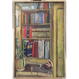 CHRISTOPHER ASSHETON-STONES (1947-1999), "MY BOOKSHELF"