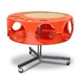 A SPACE-AGE 'ROTOBAR' TABLE