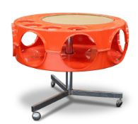 A SPACE-AGE 'ROTOBAR' TABLE