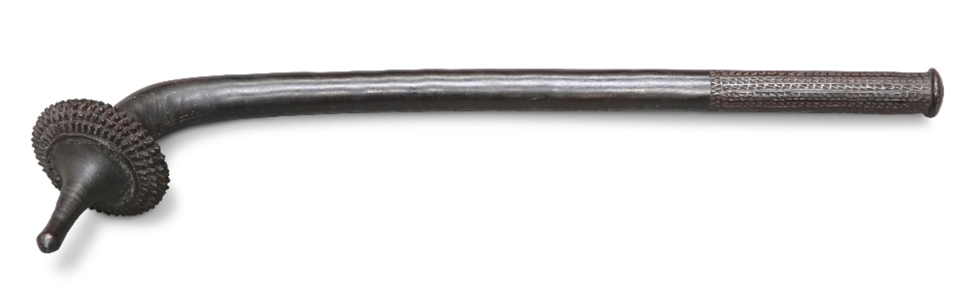 A FIJIAN TOTOKIA HARDWOOD WAR CLUB, LATE 18TH CENTURY