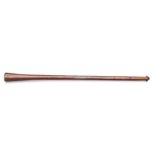 A VANUATU RED HARDWOOD WAR CLUB