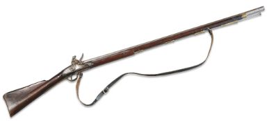 A FLINTLOCK SPORTING GUN