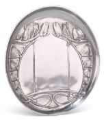 ARCHIBALD KNOX FOR LIBERTY & CO, A TUDRIC PEWTER DISH