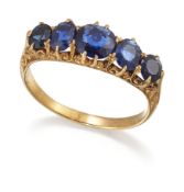 A SAPPHIRE RING