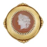 A CAMEO BROOCH