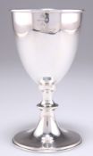 A SILVER GOBLET